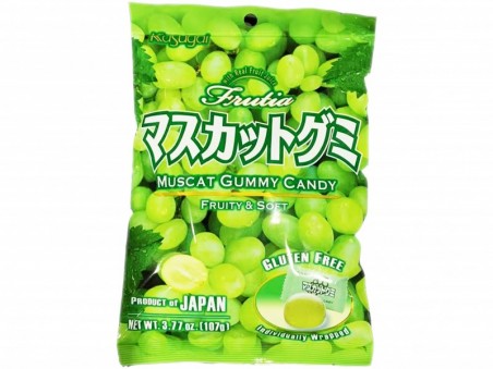 Bonbons gummy muscat Kasugai 107g