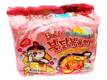 Hot chicken ramen crème Samyang KR 140g*5p