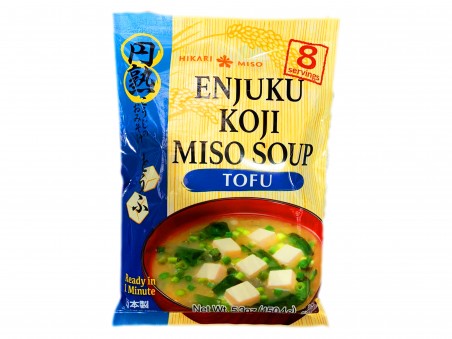 Soupe instantanée de miso tofu 156g