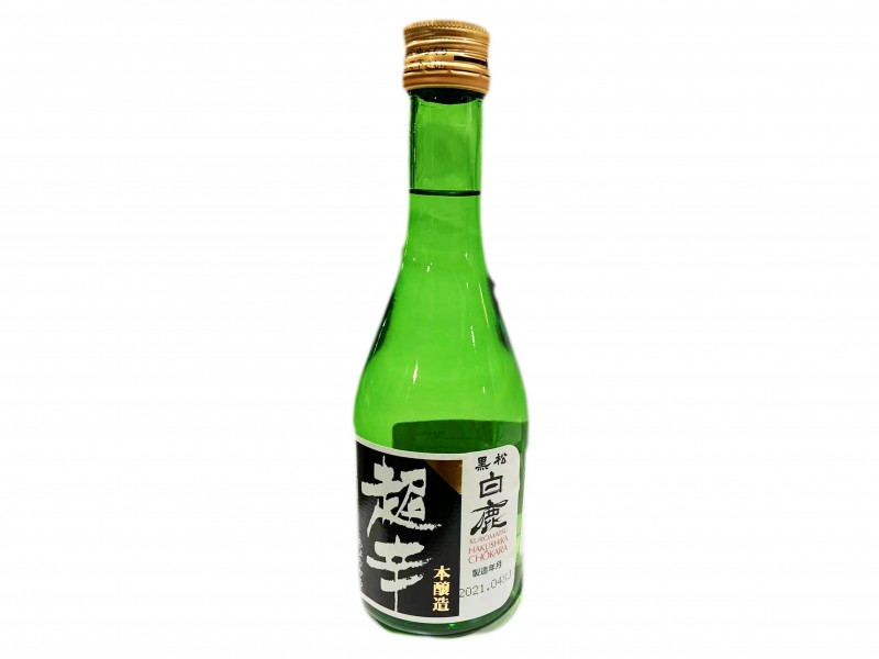 Saké honjozo très corse kuromatsu HAKUSHIKA 15%-16% 300ml