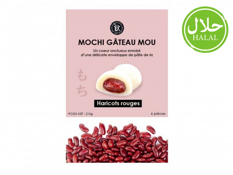 "HALAL" Mochi gâteau mou aux haricots rouges MPA TW 210g