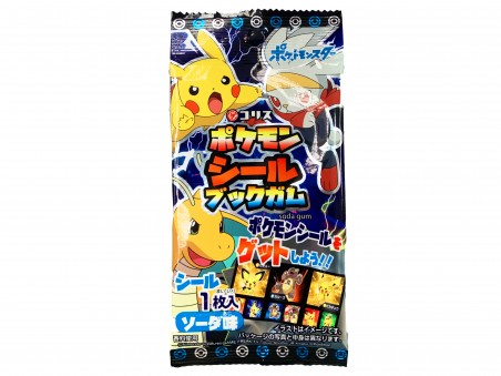 Chewing gums Pokemon avec cartes Top seika 3.5g