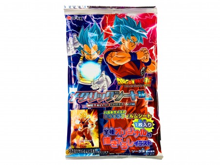 Chewing gums dragon ball avec cartes Top seika 3.5g