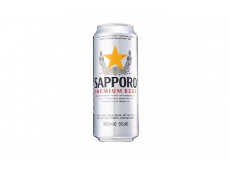 Bière premium SAPPORO canette 4.7° 50cl