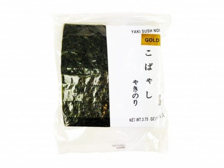 Nori demi feuilles d'algues pour maki Golden 100p