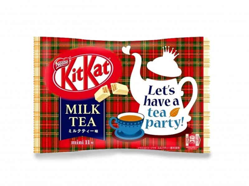 Kitkat mini saveur thé au lait JP 81,2g